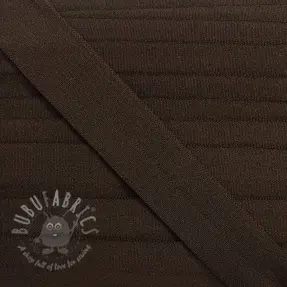 Pasica elastična matt 20 mm dark brown