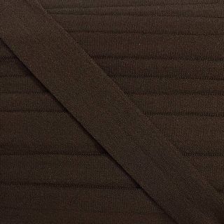Pasica elastična matt 20 mm dark brown