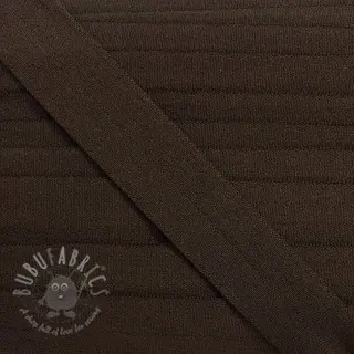 Pasica elastična matt 20 mm dark brown
