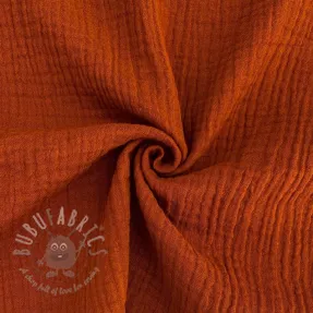 Tetra Tkanina/Muslin rust ORGANIC