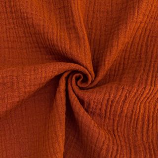 Tetra Tkanina/Muslin rust ORGANIC