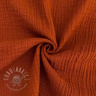 Tetra Tkanina/Muslin rust ORGANIC