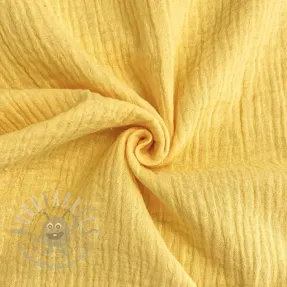 Tetra Tkanina/Muslin soft yellow ORGANIC