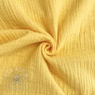 Tetra Tkanina/Muslin soft yellow ORGANIC