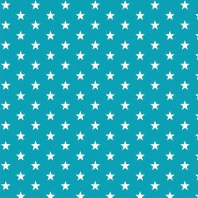 Pamučna tkanina Petit stars turqouise