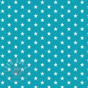 Pamuk Petit stars turqouise