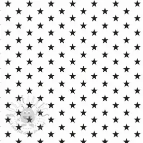Pamuk Petit stars white/black