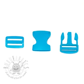 Kopča za torbicu 38 mm aqua