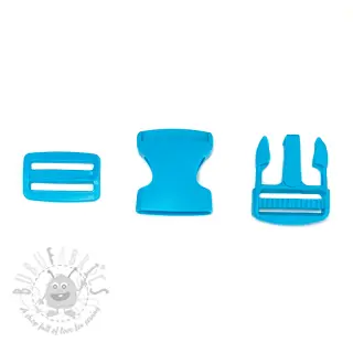 Kopča za torbicu 38 mm aqua
