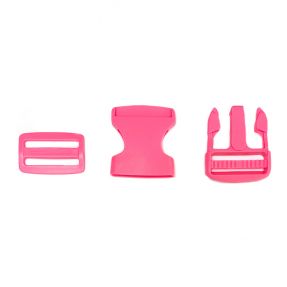 Kopča za torbicu 38 mm light fuchsia