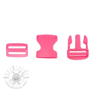 Kopča za torbicu 38 mm light fuchsia