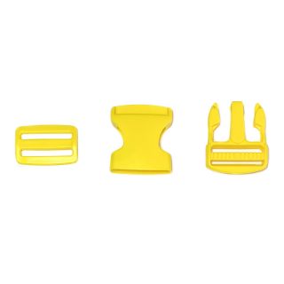 Kopča za torbicu 38 mm yellow