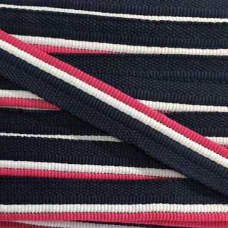 Paspulka Trio fuchsia/dark blue