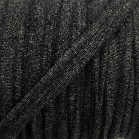 Paspułka jersey melange dark grey