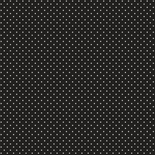 Pamučna tkanina Petit dots black