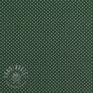 Pamuk Petit dots dark green