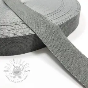Pamučna traka 4 cm light grey