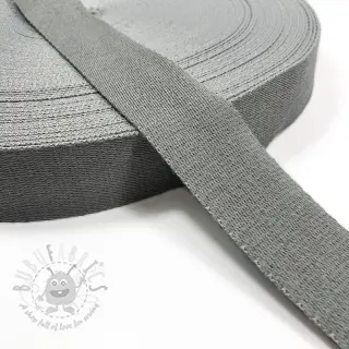 Pamučna traka 4 cm light grey