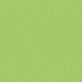 Pamučna tkanina Petit dots lime