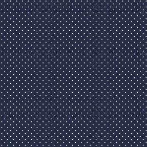 Pamučna tkanina Petit dots navy