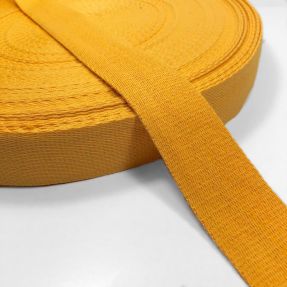 Pamučna traka 4 cm yellow