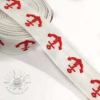 Traka Anchor white/red
