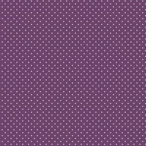 Pamučna tkanina Petit dots purple