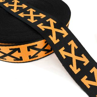Traka 3,5 cm Cross orange