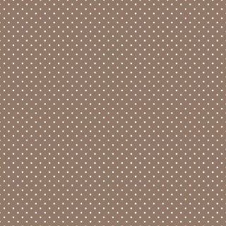 Pamučna tkanina Petit dots taupe