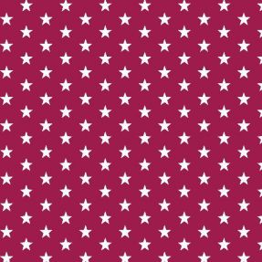 Pamučna tkanina Petit stars cerise