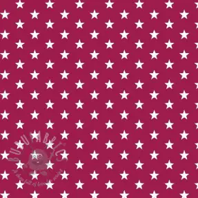Pamuk Petit stars cerise