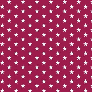 Pamučna tkanina Petit stars cerise