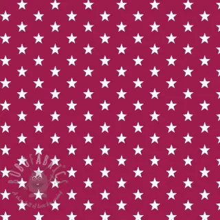 Pamuk Petit stars cerise