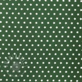 Pamuk Petit stars dark green