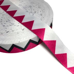 Traka 4 cm DECO zigzag