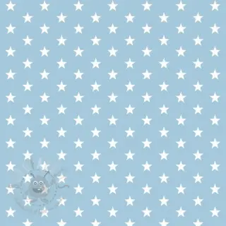 Pamuk Petit stars light blue