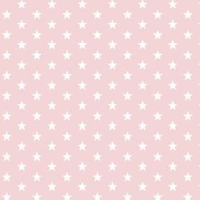Pamučna tkanina Petit stars light rose