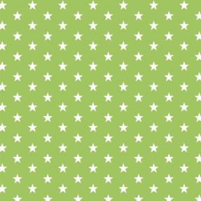 Pamučna tkanina Petit stars lime