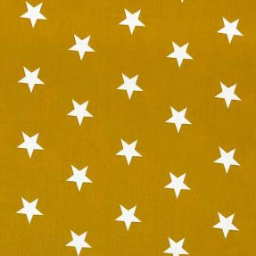 Pamučna tkanina Stars ochre