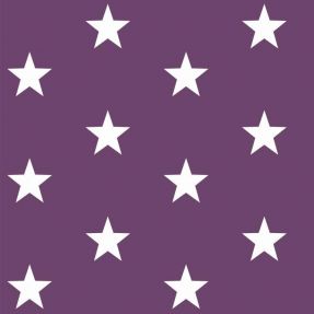 Pamučna tkanina Stars purple