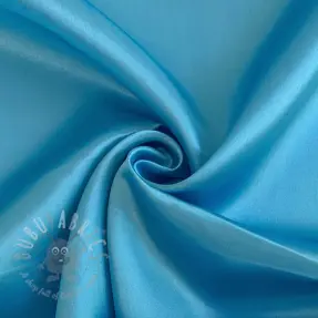 Saten turquoise