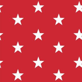 Pamučna tkanina Stars red