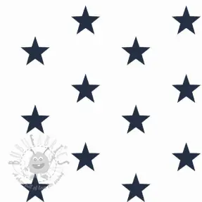 Pamuk Stars white/navy