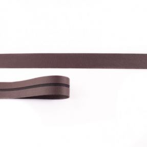 Kosa traka imitacija kože chocolate
