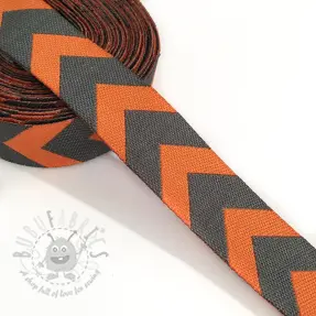 Traka Chevron orange