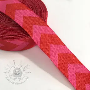 Traka Chevron red