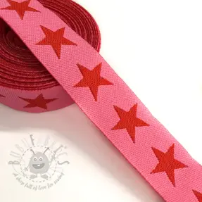 Traka Zvijezde pink/red