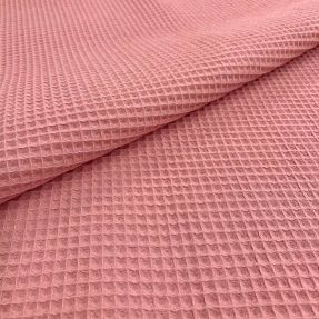 Bavlna s vaflovou väzbou rose