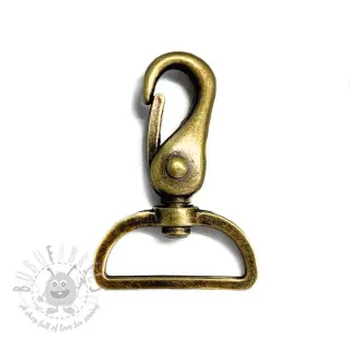 Metalni karabin 40 mm messing