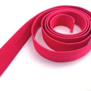 Ploski lastik 15 mm fuchsia